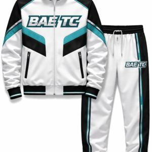 Trackie "White&Turquoise"